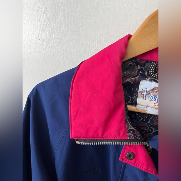 80s/90s Vintage Far West Windbreaker Barn/Chore Style Jacket Made in Canada - Picture 9 of 14